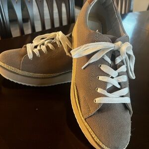 dolce vita Beige and Brown platform sneakers